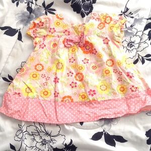Floral Infant Baby Dress Small Wonders